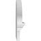Ekena Millwork Elliptical 4 Spoke Architectural Grade PVC Combination Pediment, 30"W x 14-3/8"H x 2-3/4"P PEDPC030X145ELL04 - alternate 5